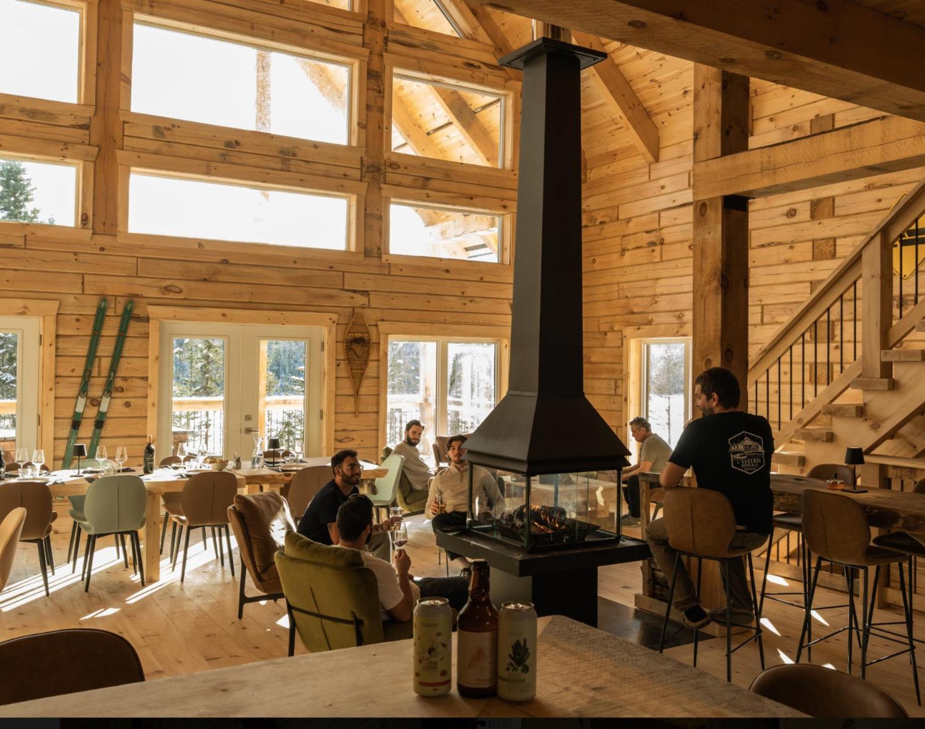 Auberge Boreale De Charlevoix Petit-Saguenay Exteriör bild
